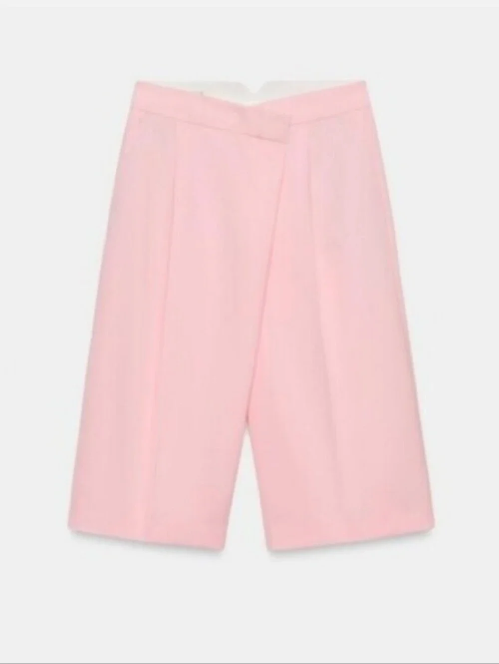 Zara Set 2 Pc Blazer & Pleated Shorts Pink Size M/L
